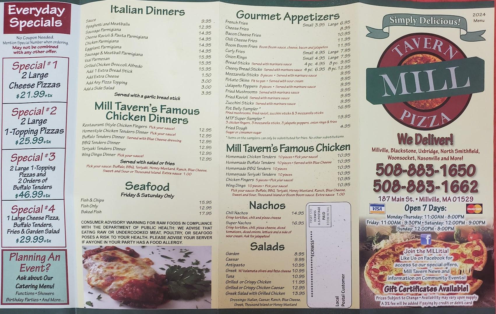 Mill Tavern Pizza